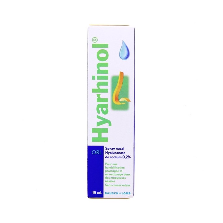 Hyarhinol Spray nasal 15ml - Bausch & Lomb - IllicoPharma