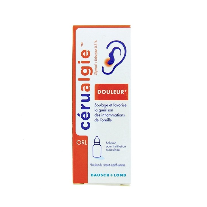 Cérualgie Douleur 7g - Bausch & Lomb - IllicoPharma