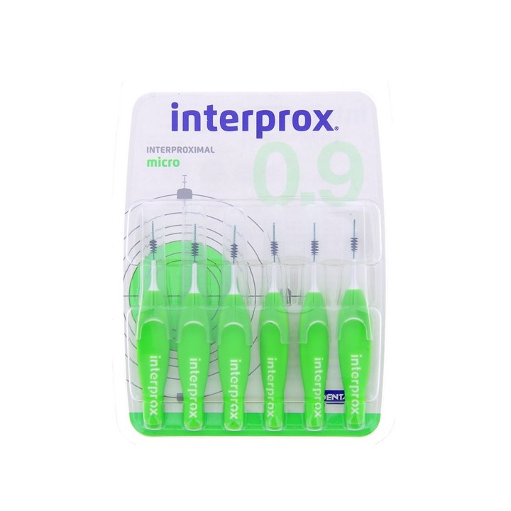 Interprox Micro 0,9 mm - 6 brossettes - Crinex - IllicoPharma