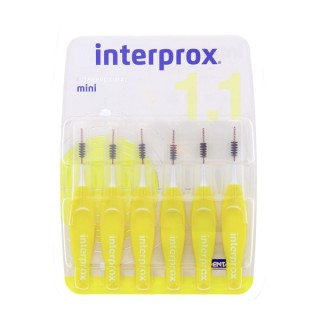 Interprox Mini 1,1 mm - 6 brossettes - Crinex - IllicoPharma