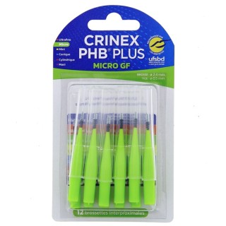PHB Plus Micro GF - 12 brossettes interproximales - Crinex - IllicoPharma