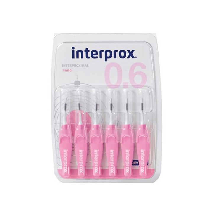 Interprox Nano 0,6 mm - 6 brossettes - Crinex - IllicoPharma
