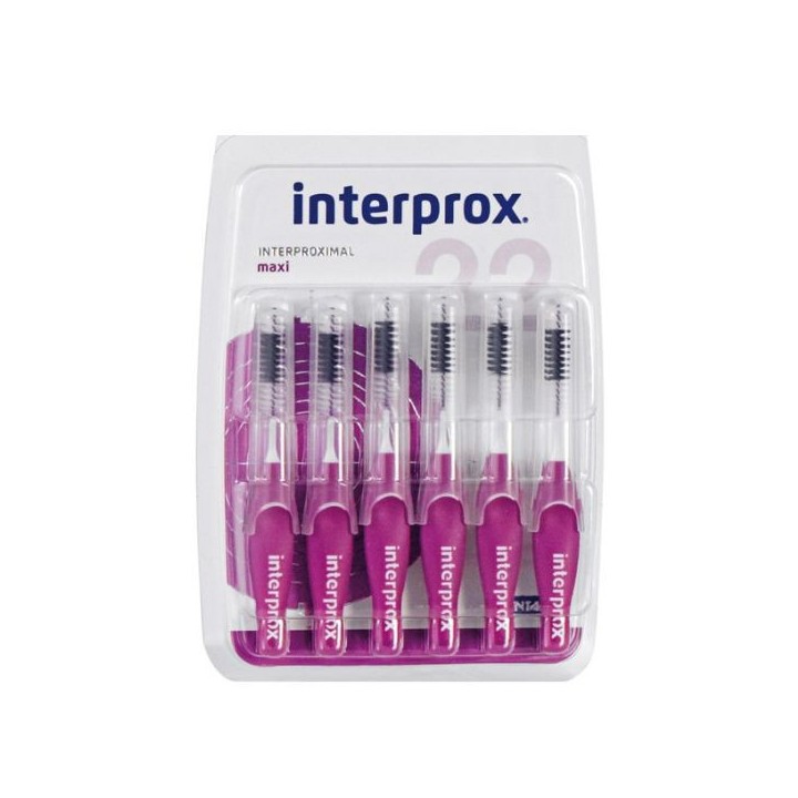 Interprox Maxi 2,2 mm - 6 brossettes - Crinex - IllicoPharma