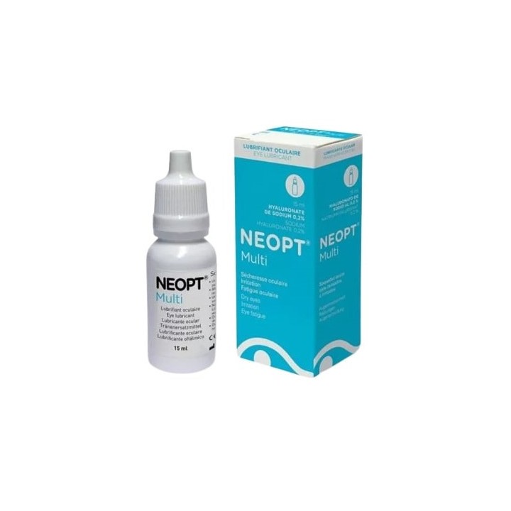 Neopt multi lubrifiant oculaire, Médicament Yeux secs - Pharmacie IllicoPharma