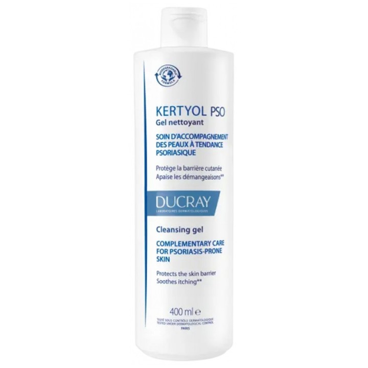 Kertyol PSO Gel nettoyant 400ml - Ducray - IllicoPharma