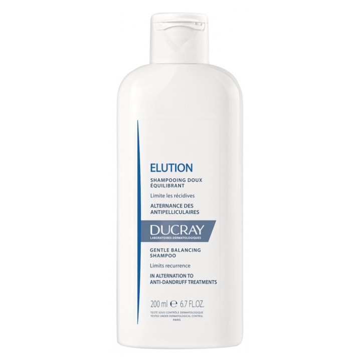 Elution Shampooing Doux Equilibrant 200ml - Ducray - IllicoPharma