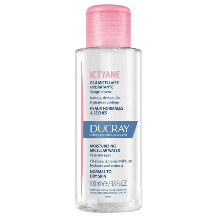 Ictyane Eau micellaire Hydratante 100ml - Ducray - IllicoPharma