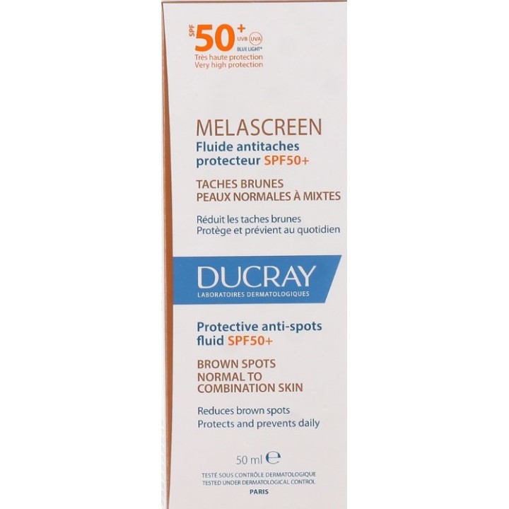 Melascreen SPF50+ Fluide antitaches Protecteur - 50ml - Ducray - IllicoPharma