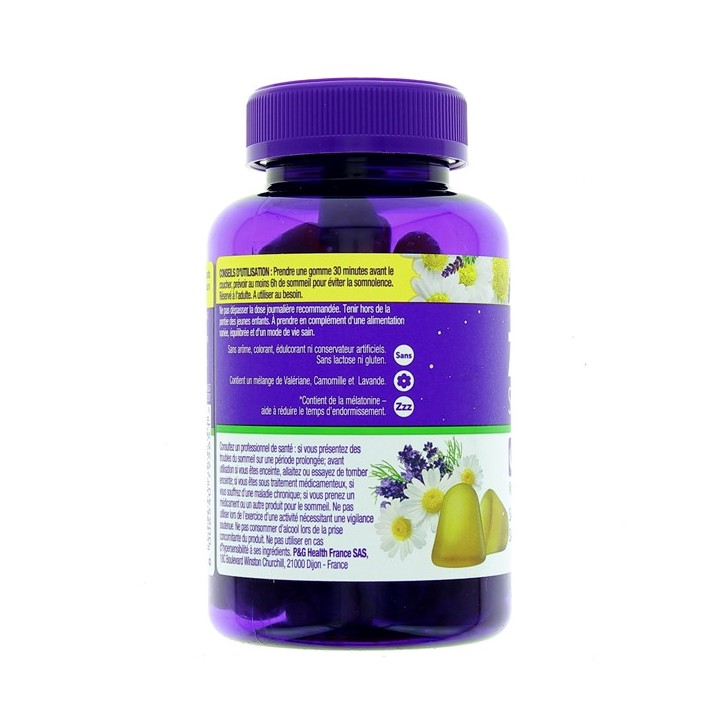 ZzzQuil Sommeil Mangue & Banane - 60 gommes - Complément alimentaire - IllicoPharma