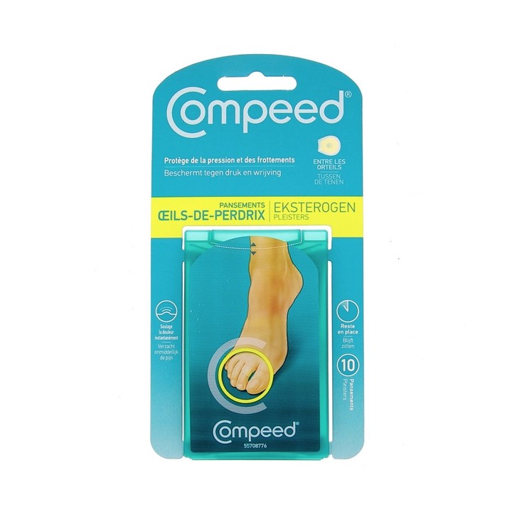 Compeed Oeil de perdrix - 10  pansements - Pharmacie en ligne IllicoPharma