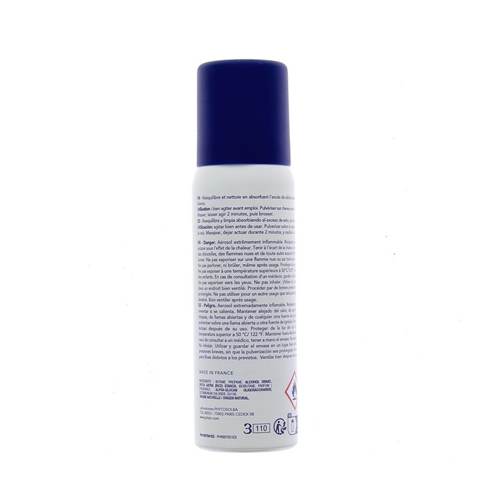 Douceur Shampooing Sec - Aérosol 75ml - Phyto - IllicoPharma