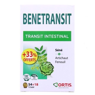 Benetransit Ortis 54 comprimés + 33% offerts - Digestion, transit - Pharmacie en ligne IllicoPharma