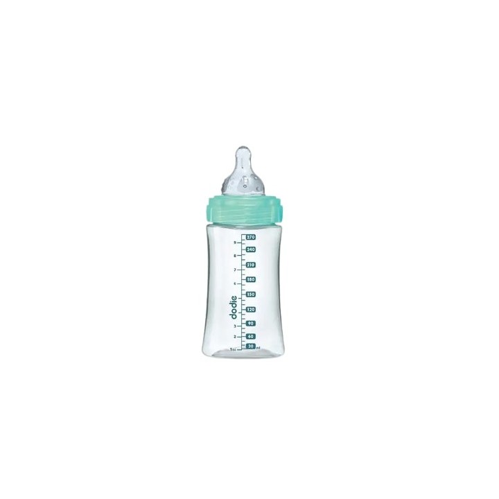 Biberon tétine ronde 3 vitesses débit 2 Lapin Renard 270ml - Dodie - IllicoPharma