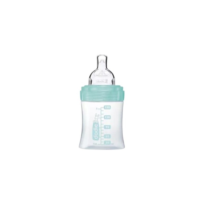 Biberon anti-colique Tétine plate Débit 1 Air - 150ml - Dodie - IllicoPharma