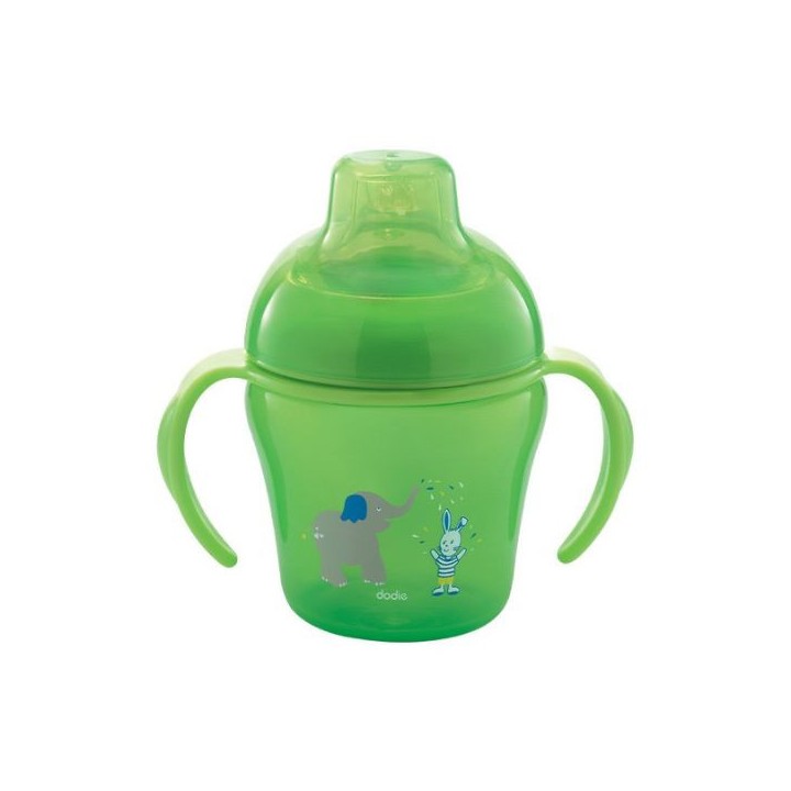 Tasse d'apprentissage +6mois Verte 200ml - Dodie - IllicoPharma