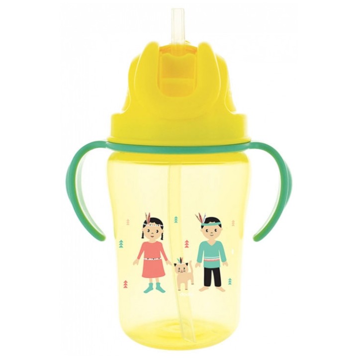 Tasse Paille +18mois Jaune - 350ml - Dodie - IllicoPharma