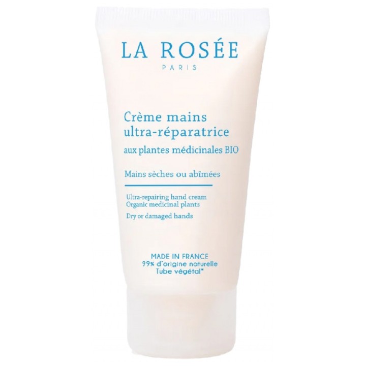 Crème main Ultra-réparatrice Bio 50ml - La Rosée - IllicoPharma