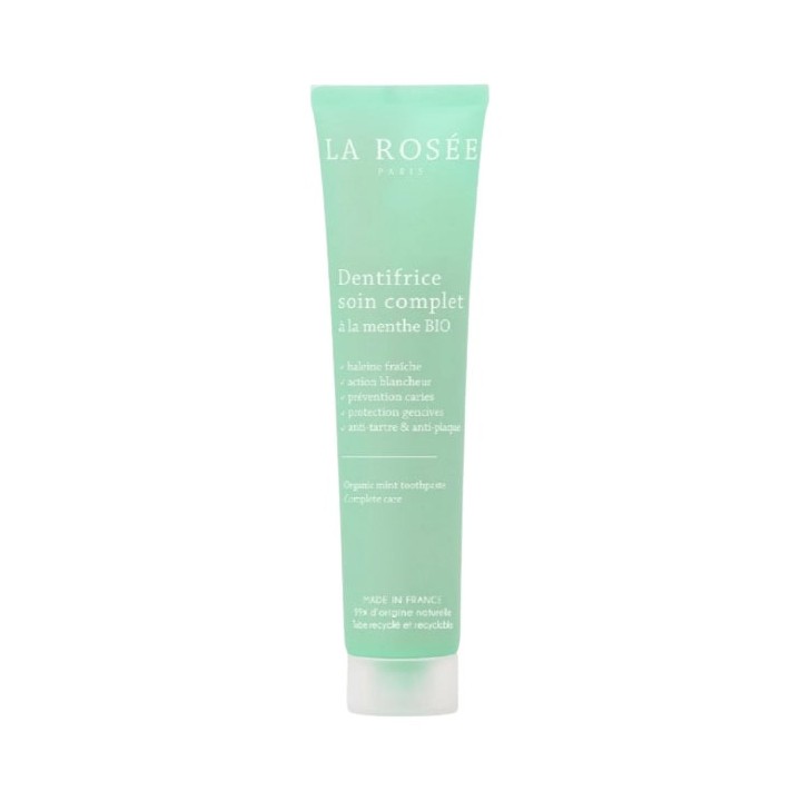 Dentifrice Soin Complet Menthe Bio 75ml - La Rosée - IllicoPharma