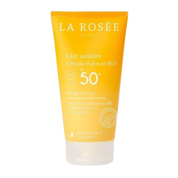 Lait Solaire Bio SPF50+ - 150ml - La Rosée - IllicoPharma