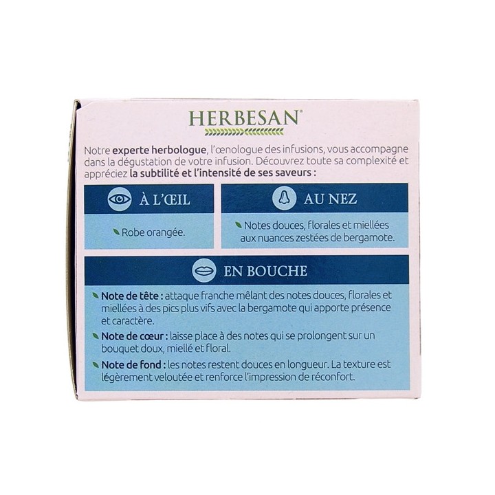 Infusion Nuit Paisible Bio - 20 sachets - Herbesan - IllicoPharma