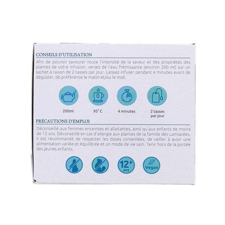 Infusion Respiratoire Bio - 20 sachets - Herbesan - IllicoPharma