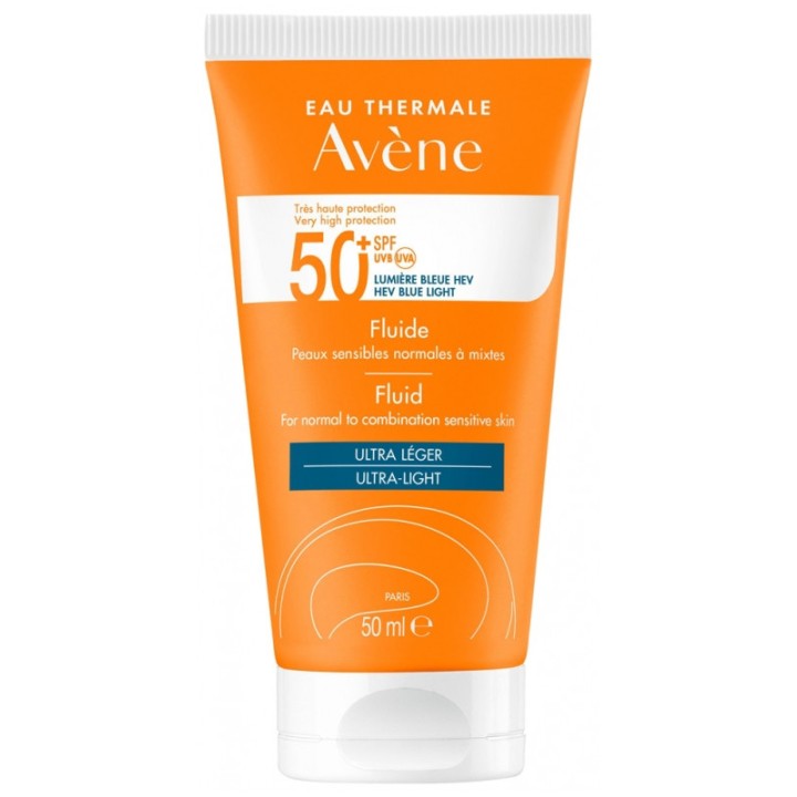 Fluide Solaire SPF50+ - Avène - Protection solaire - IllicoPharma