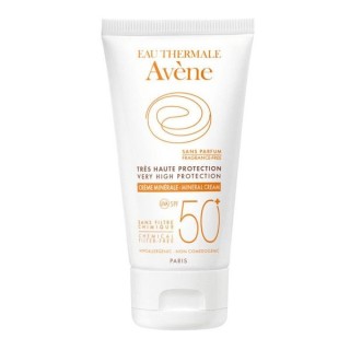 Crème Solaire Minérale SPF50+ 50ml - Avène - IllicoPharma