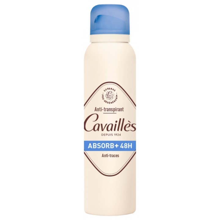 Déodorant Spray ABSORB+ 48h 150ml - Cavaillès - IllicoPharma