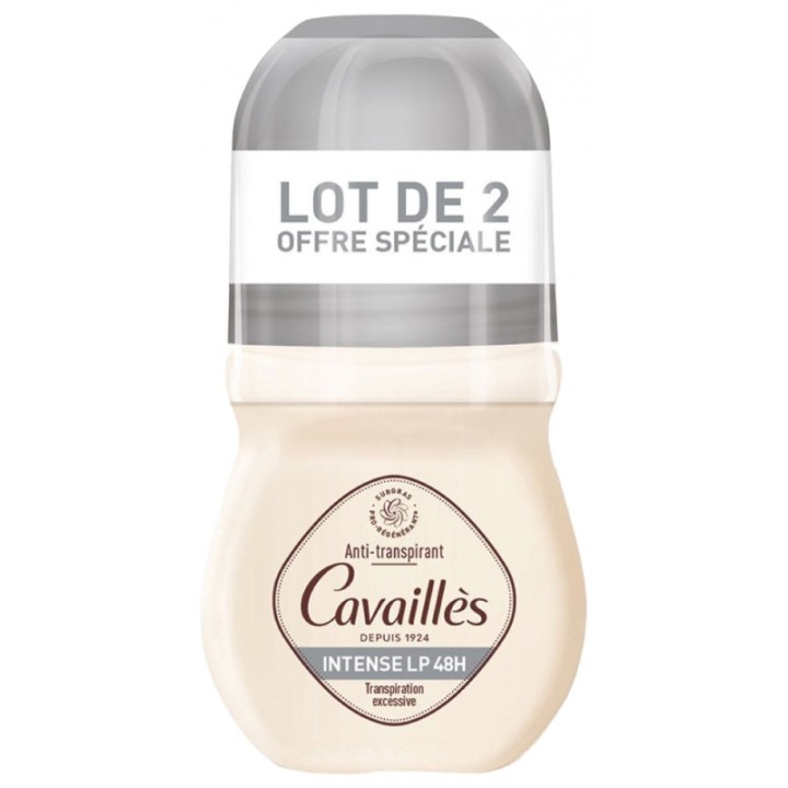 Déodorant Roll-On Intense LP 2x50ml - Cavaillès - IllicoPharma