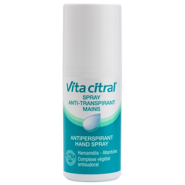 Spray Anti-transpirant Mains 75ml - Vita Citral - IllicoPharma