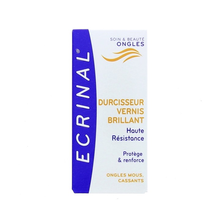Vernis Durcisseur Brillant Haute Résistance 10ml - Ecrinal - IllicoPharma
