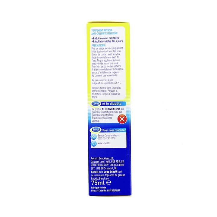 Traitement Intensif Anti-Callosités 75ml - Scholl - IllicoPharma