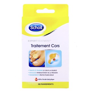 Pansements Traitement Cors x8 - Scholl - IllicoPharma