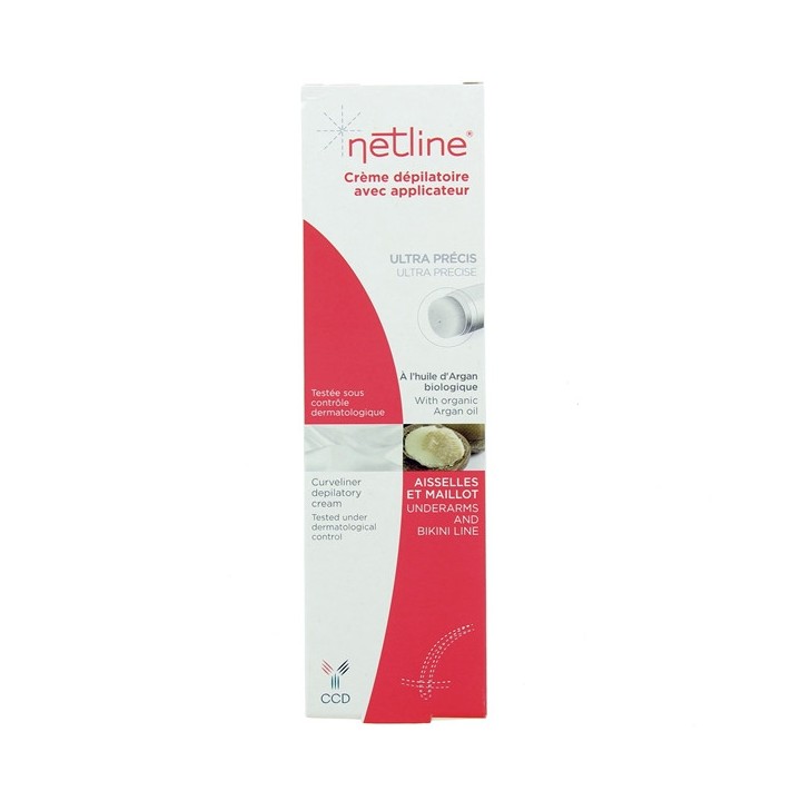 Netline Crème dépilatoire aisselles et maillot 100ml - CCD - IllicoPharma