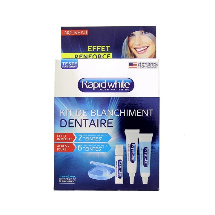 Rapid White Kit de blanchiment Dentaire - IllicoPharma