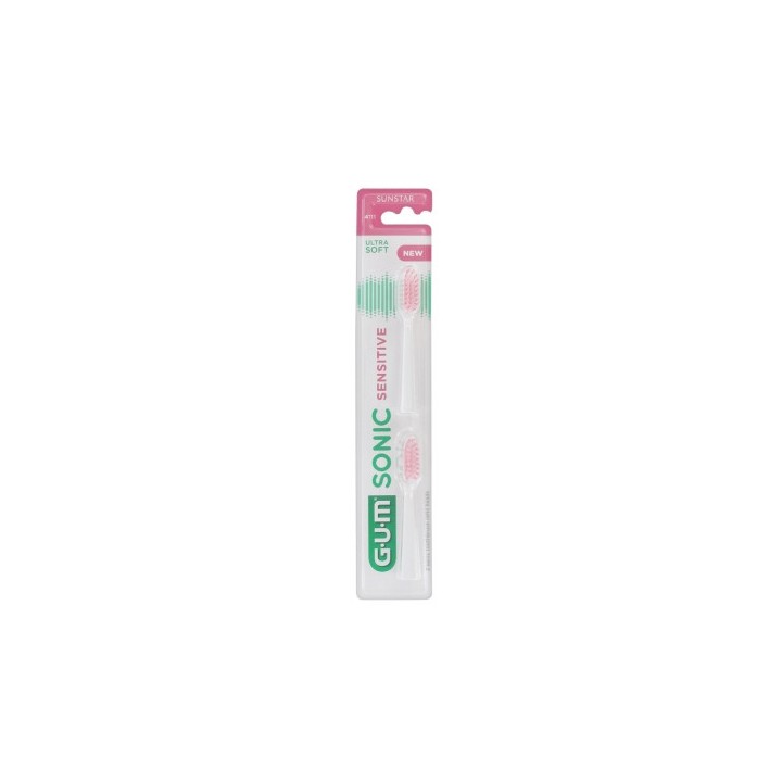 Recharge brosse à dents Sonic Sensitive x2 - Gum - IllicoPharma