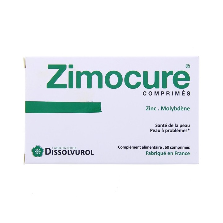 Zimocure - 60 comprimés - Dissolvurol - IllicoPharma