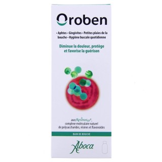Oroben Bain de bouche - Flacon de 150ml - Aboca - IllicoPharma