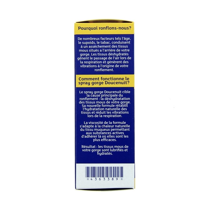 Doucenuit Spray buccal Menthe 23,5ml - Ronflements - e-pharmacie IllicoPharma