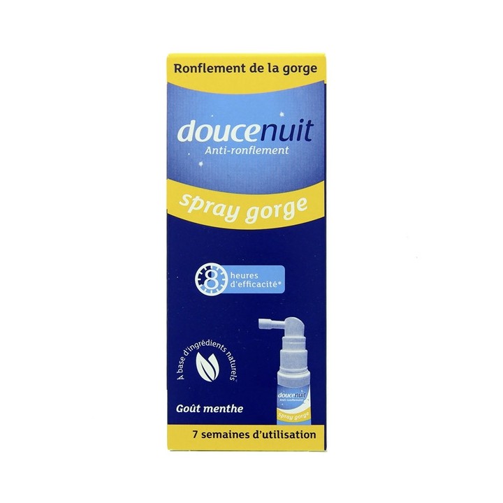 Doucenuit Spray buccal Menthe 23,5ml - Ronflements - e-pharmacie IllicoPharma