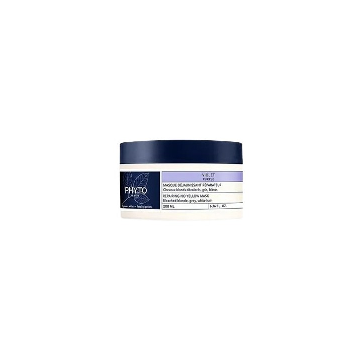 Violet Masque Déjaunissant Réparateur - 200ml - Phyto - IllicoPharma