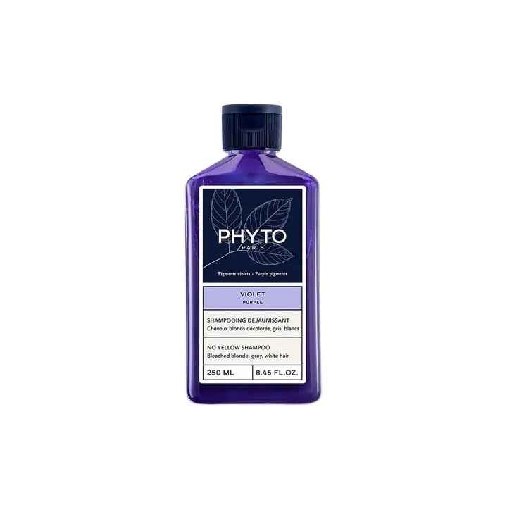 Violet Shampooing Déjaunissant - 250ml - Phyto - IllicoPharma