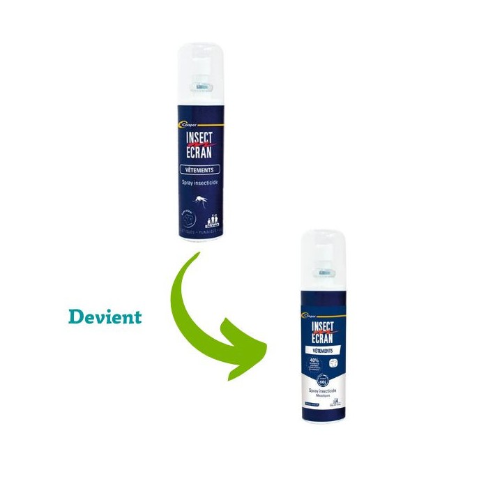 Insect Ecran Vetement Spray 100ml - Cooper - Antimoustiques - IllicoPharma