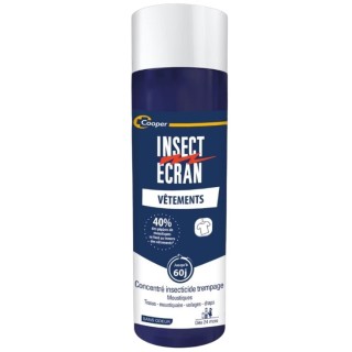 Insect Ecran solution trempage vêtement 200ml - Cooper - Antimoustiques - IllicoPharma