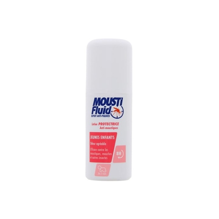 Moustifluid lotion protectrice anti-moustiques jeunes enfants 75ml