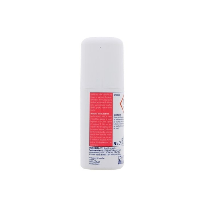 Moustifluid lotion protectrice anti-moustiques jeunes enfants 75ml