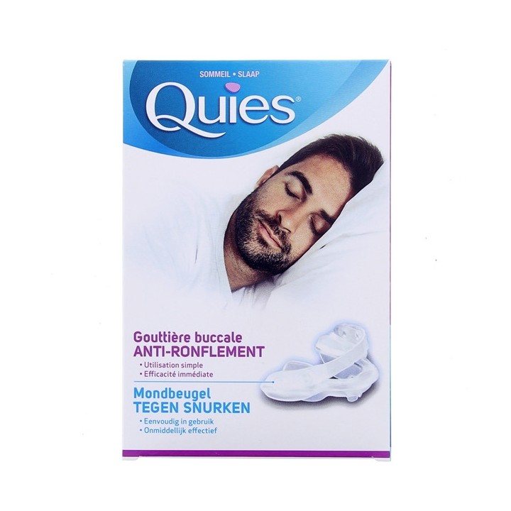 Gouttière buccale Anti-ronflement - Quiès - IllicoPharma