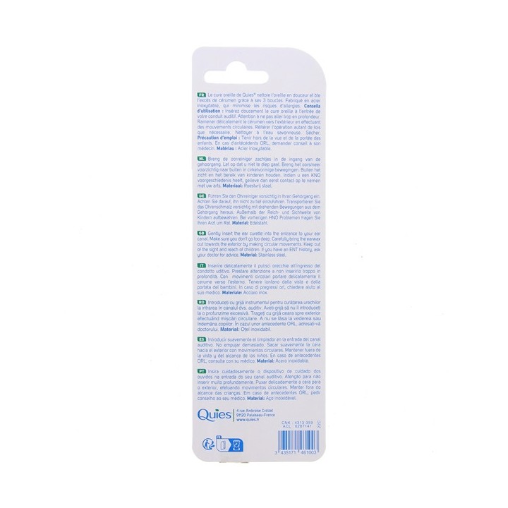 Cure oreille - Quiès - Pharmacie en ligne IllicoPharma