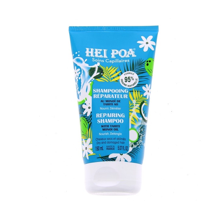 Shampooing Réparateur Monoï de Tahiti 150ml - Hei Poa - IllicoPharma