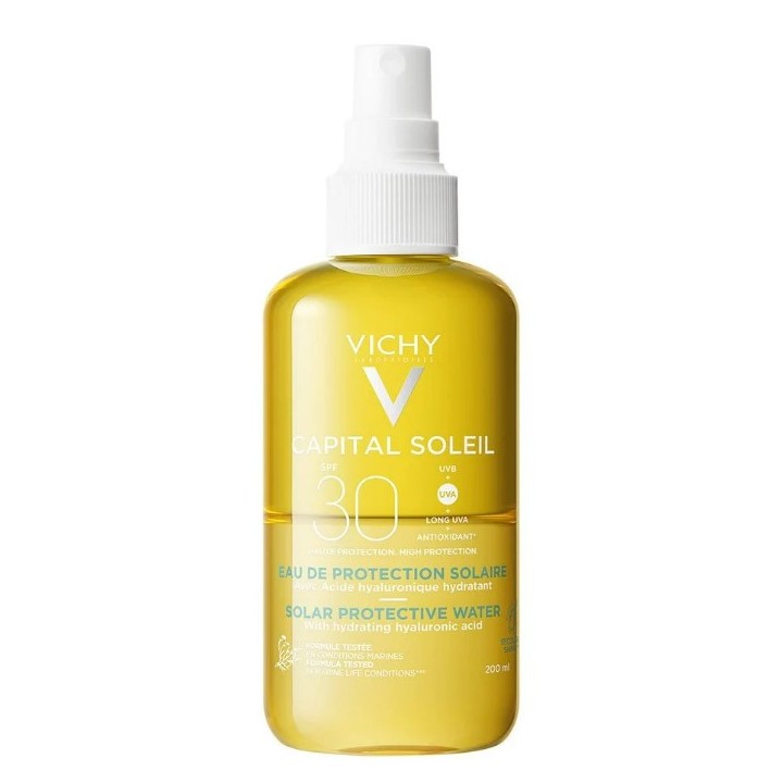 Capital Soleil Eau de Protection Solaire SPF30 200ml Vichy - Pharmacie en ligne IllicoPharma